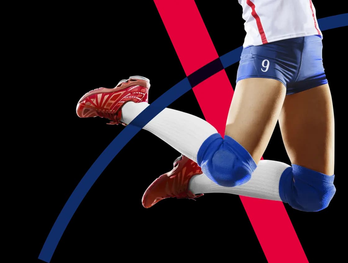 Volleyball player visualization